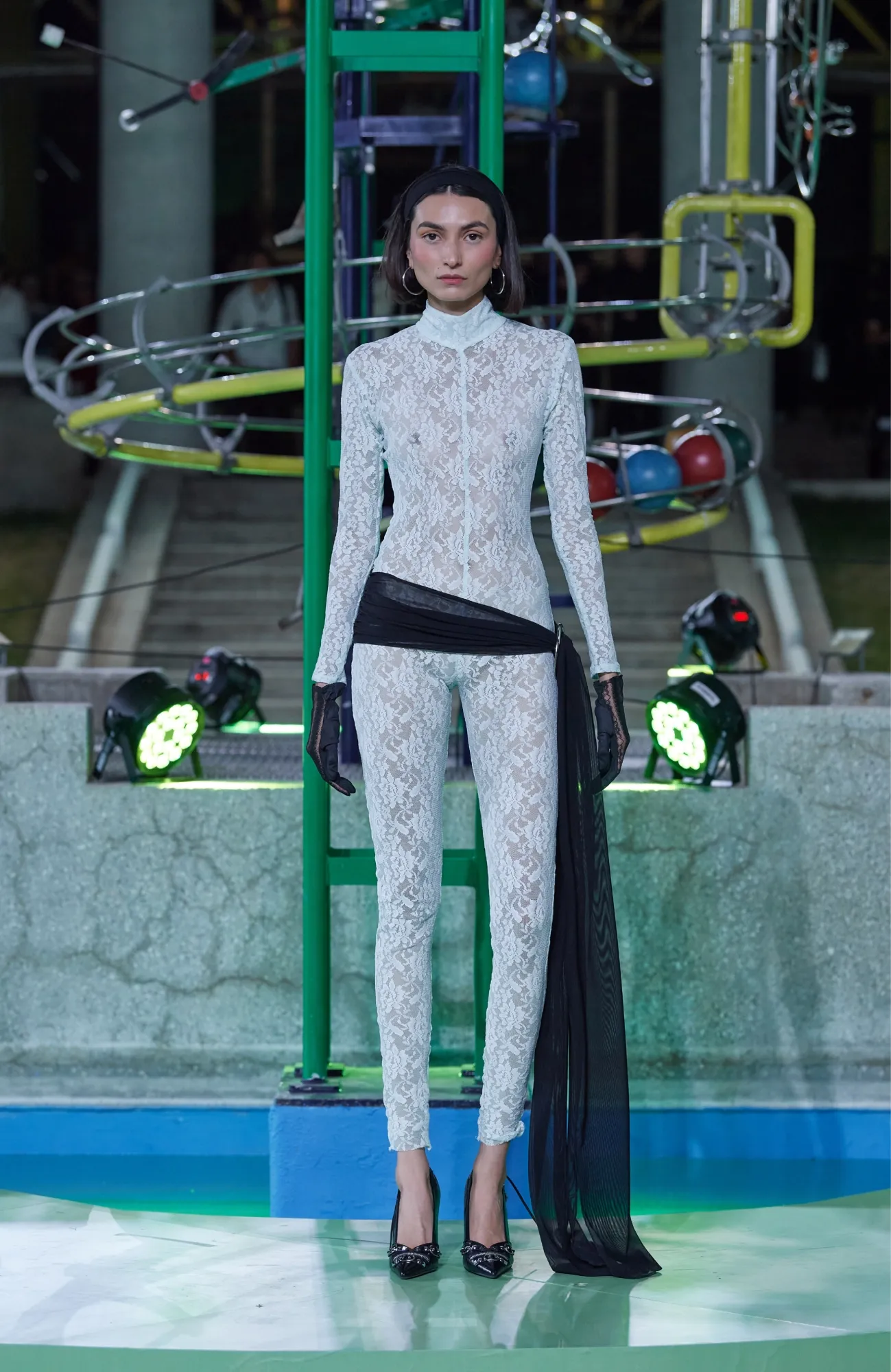 Tulle and sheer look from Anthony Rivera’s SUNSET SS25 collection (3)