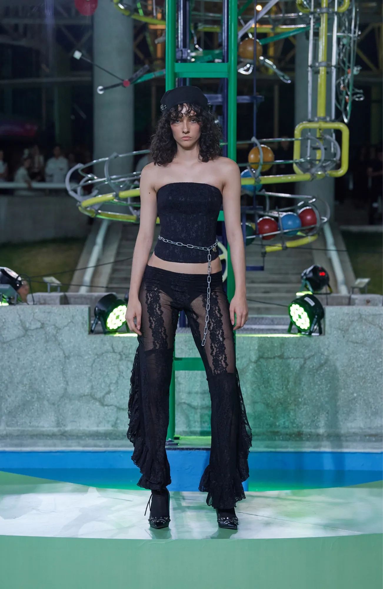 Tulle and sheer look from Anthony Rivera’s SUNSET SS25 collection (5)