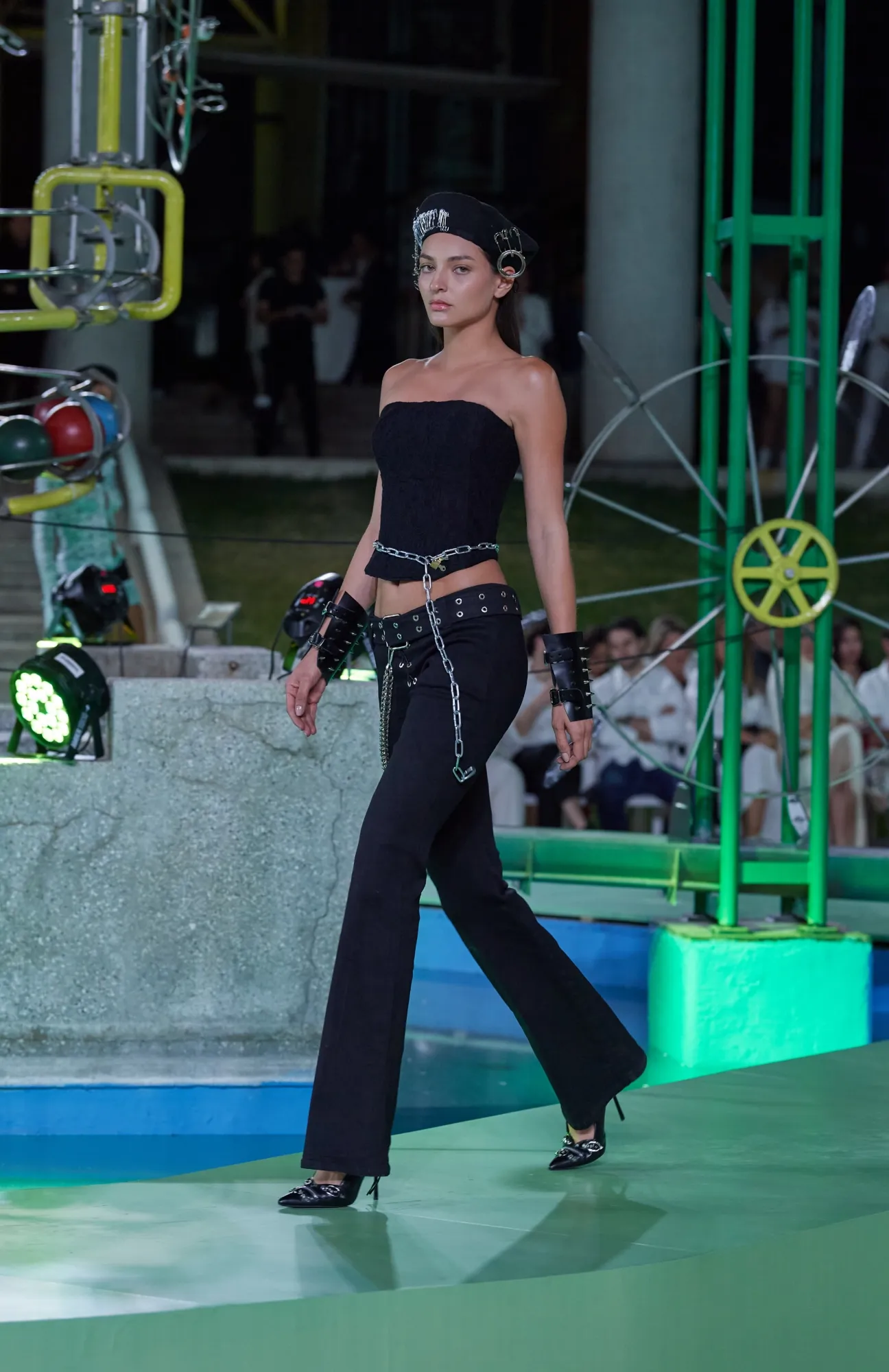 Tulle and sheer look from Anthony Rivera’s SUNSET SS25 collection (9)